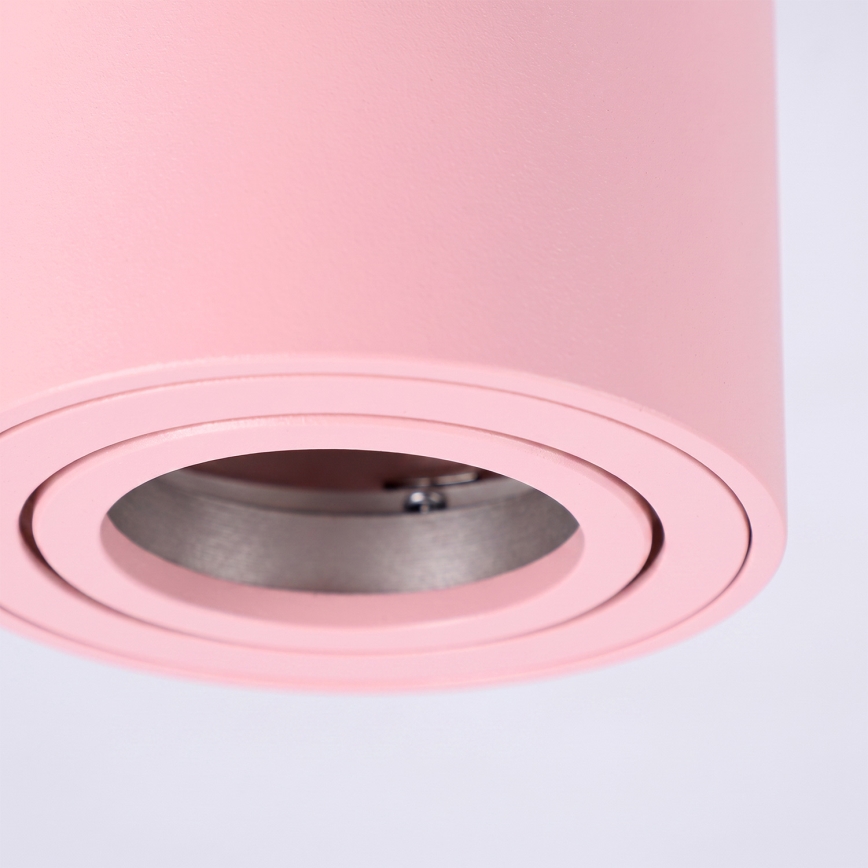 BRILAGI - Spotlampe MIA 1xGU10/30W/230V 84x80 mm lyserød