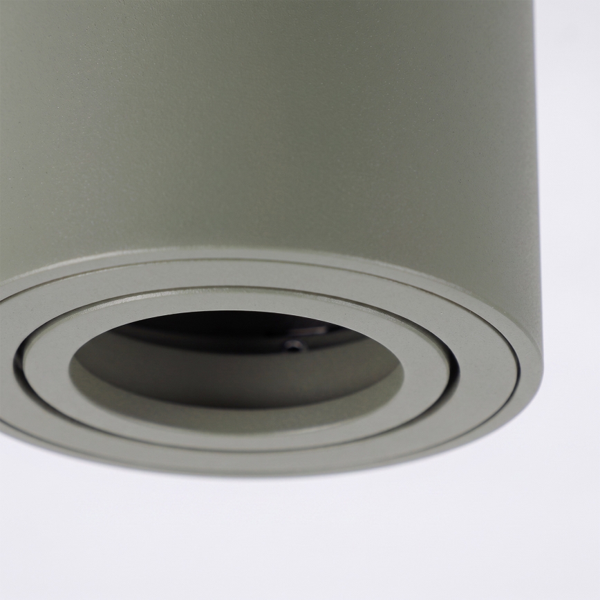 BRILAGI - Spotlampe MIA 1xGU10/30W/230V 84x80 mm mørkegrøn