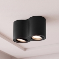 BRILAGI - Spotlampe MIA DOUBLE 2xGU10/30W/230V sort