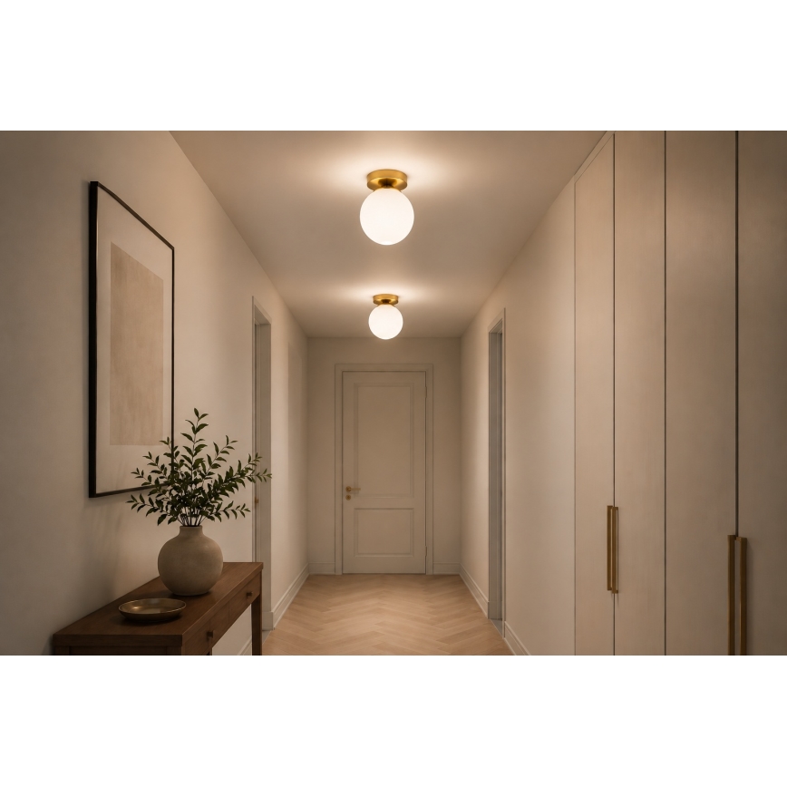 Brilagi - Spotlampe MILO 1xE27/60W/230V guld