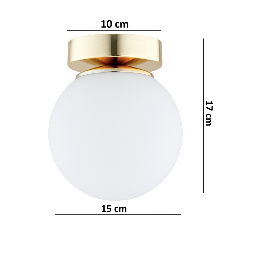 Brilagi - Spotlampe MILO 1xE27/60W/230V guld