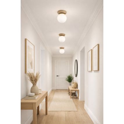 Brilagi - Spotlampe MILO ECRU 1xE27/60W/230V beige/guld