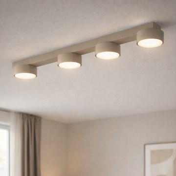 Brilagi - Spotlampe MONO 4xGX53/12W/230V beige
