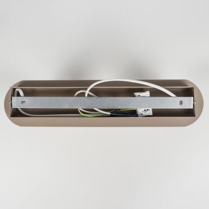 Brilagi - Spotlampe POKER 3xGU10/25W/230V beige/guldfarvet