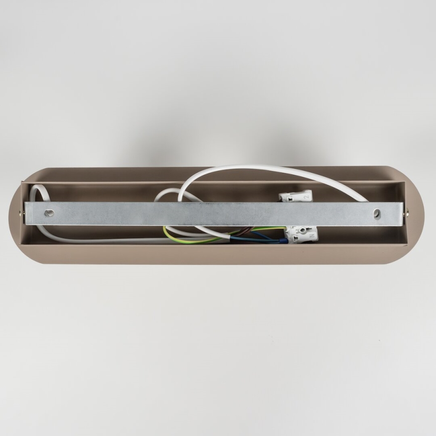Brilagi - Spotlampe POKER 3xGU10/25W/230V beige/guldfarvet