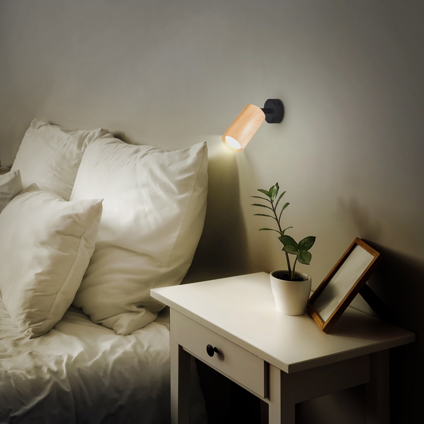 Brilagi - Spotlampe SELE 1xGU10/30W/230V sort/eg decor