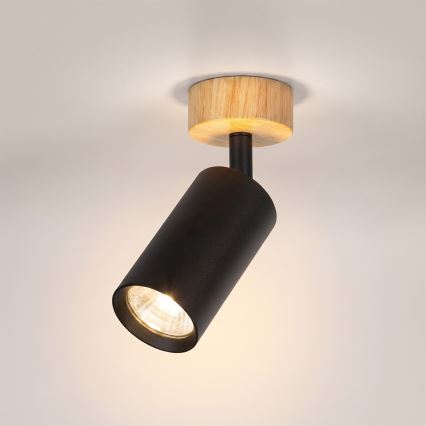 Brilagi - Spotlampe SELE 1xGU10/30W/230V sort/eg