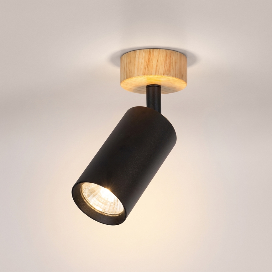 Brilagi - Spotlampe SELE 1xGU10/30W/230V sort/eg