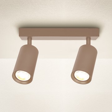 Brilagi - spotlampe SELE 2xGU10/30W/230V beige