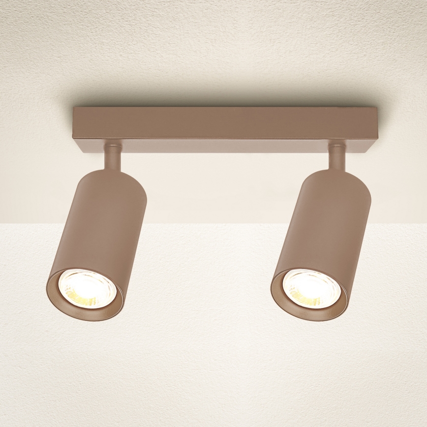 Brilagi - spotlampe SELE 2xGU10/30W/230V beige