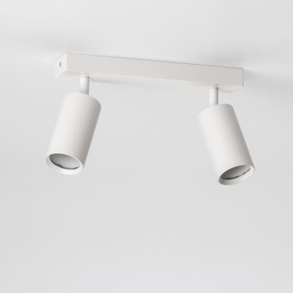 Brilagi - Spotlampe SELE 2xGU10/30W/230V hvid