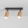 Brilagi - Spotlampe SELE 2xGU10/30W/230V sort/eg decor