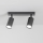Brilagi - Spotlampe SELE 2xGU10/30W/230V sort