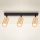 Brilagi - Spotlampe SELE 3xGU10/30W/230V sort/eg decor