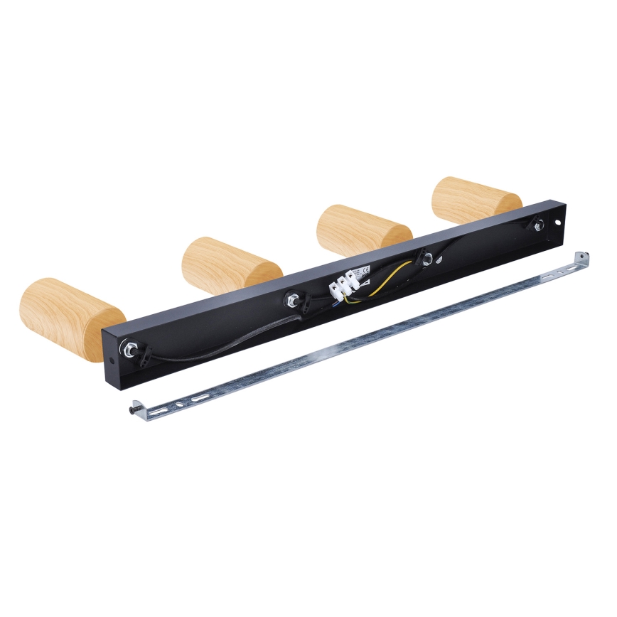 Brilagi - Spotlampe SELE 4xGU10/30W/230V sort/eg decor