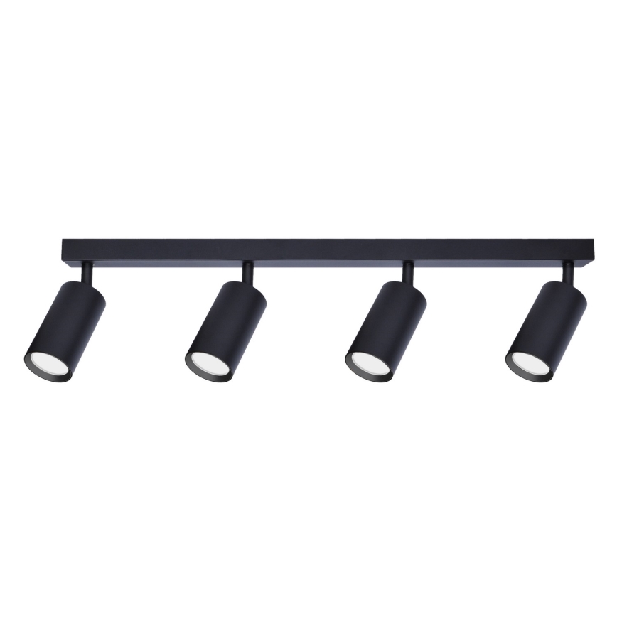 Brilagi - Spotlampe SELE 4xGU10/30W/230V sort