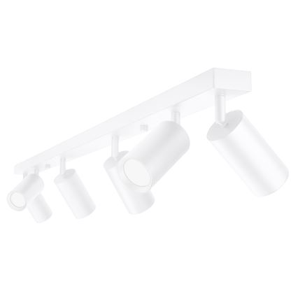 Brilagi - Spotlampe SELE 6xGU10/30W/230V hvid