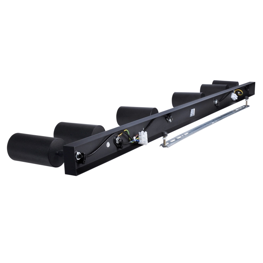 Brilagi - Spotlampe SELE 6xGU10/30W/230V sort/guldfarvet