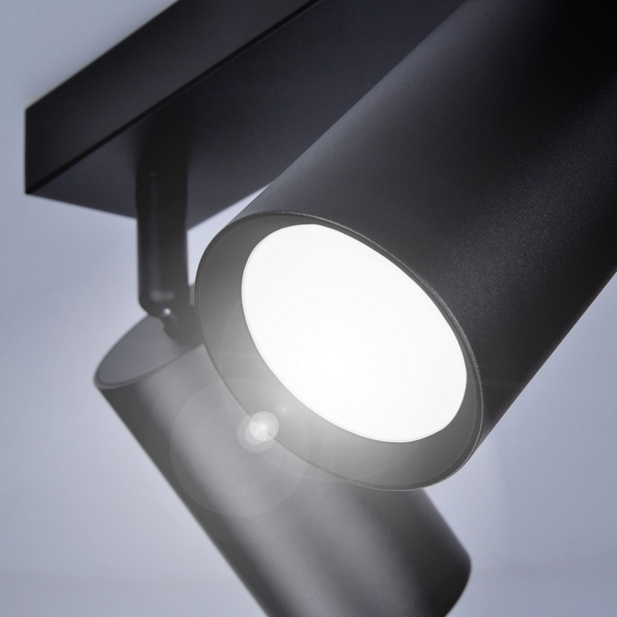 Brilagi - Spotlampe SELE 6xGU10/30W/230V sort