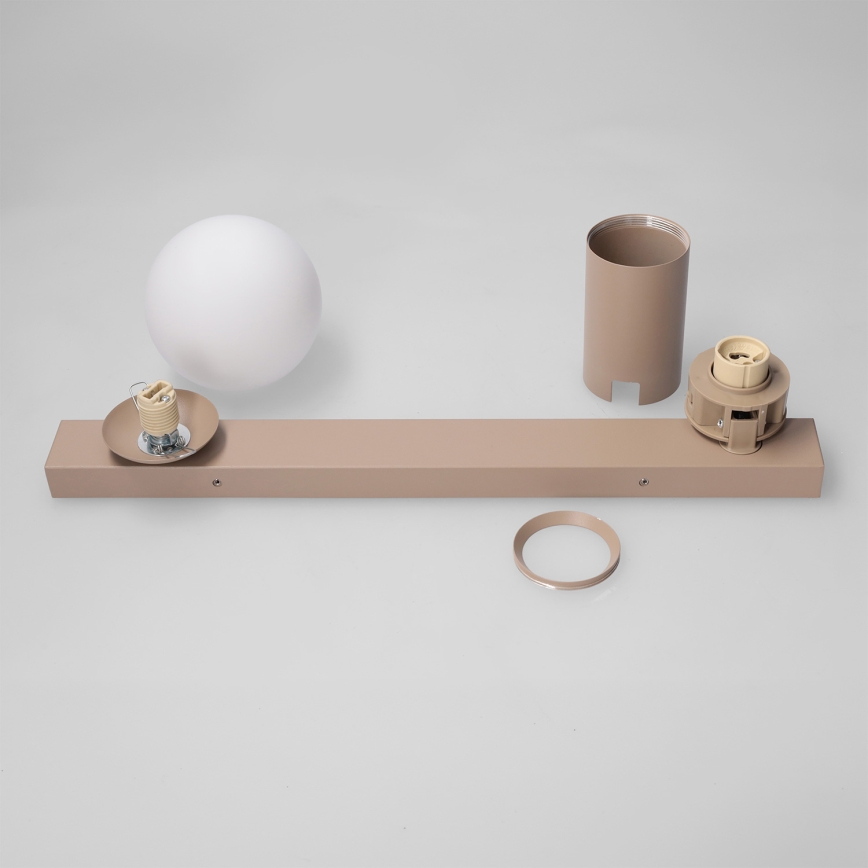 Brilagi - Spotlampe SELE BALL 1xGU10/30W/230V + 1xG9/10W beige