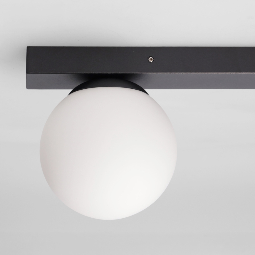 Brilagi - Spotlampe SELE BALL 1xGU10/30W/230V + 1xG9/10W sort