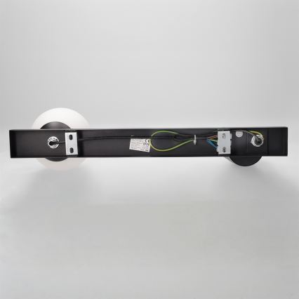 Brilagi - Spotlampe SELE BALL 1xGU10/30W/230V + 1xG9/10W sort