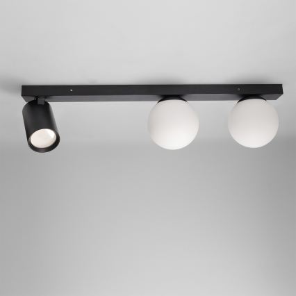 Brilagi - Spotlampe SELE BALL 1xGU10/30W/230V + 2xG9/10W sort