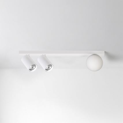 Brilagi - Spotlampe SELE BALL 2xGU10/30W/230V + 1xG9/10W hvid