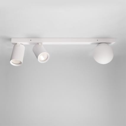 Brilagi - Spotlampe SELE BALL 2xGU10/30W/230V + 1xG9/10W hvid
