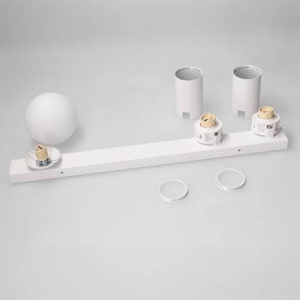 Brilagi - Spotlampe SELE BALL 2xGU10/30W/230V + 1xG9/10W hvid