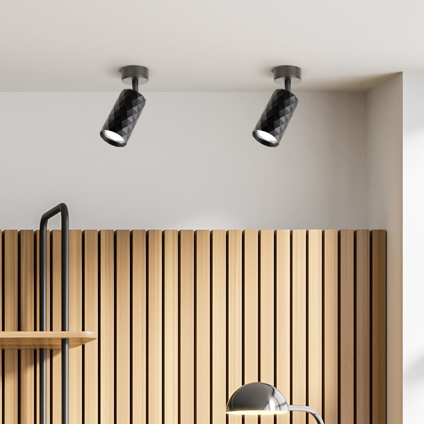 Brilagi - Spotlampe SELE DIAMANT 1xGU10/30W/230V sort