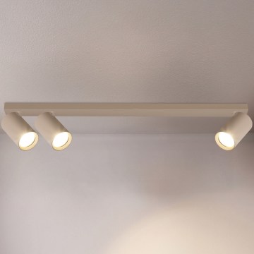 Brilagi - Spotlampe SELE LONG 3xGU10/30W/230V beige