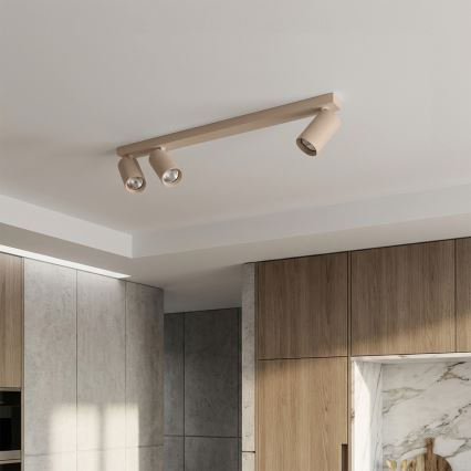 Brilagi - Spotlampe SELE LONG 3xGU10/30W/230V beige