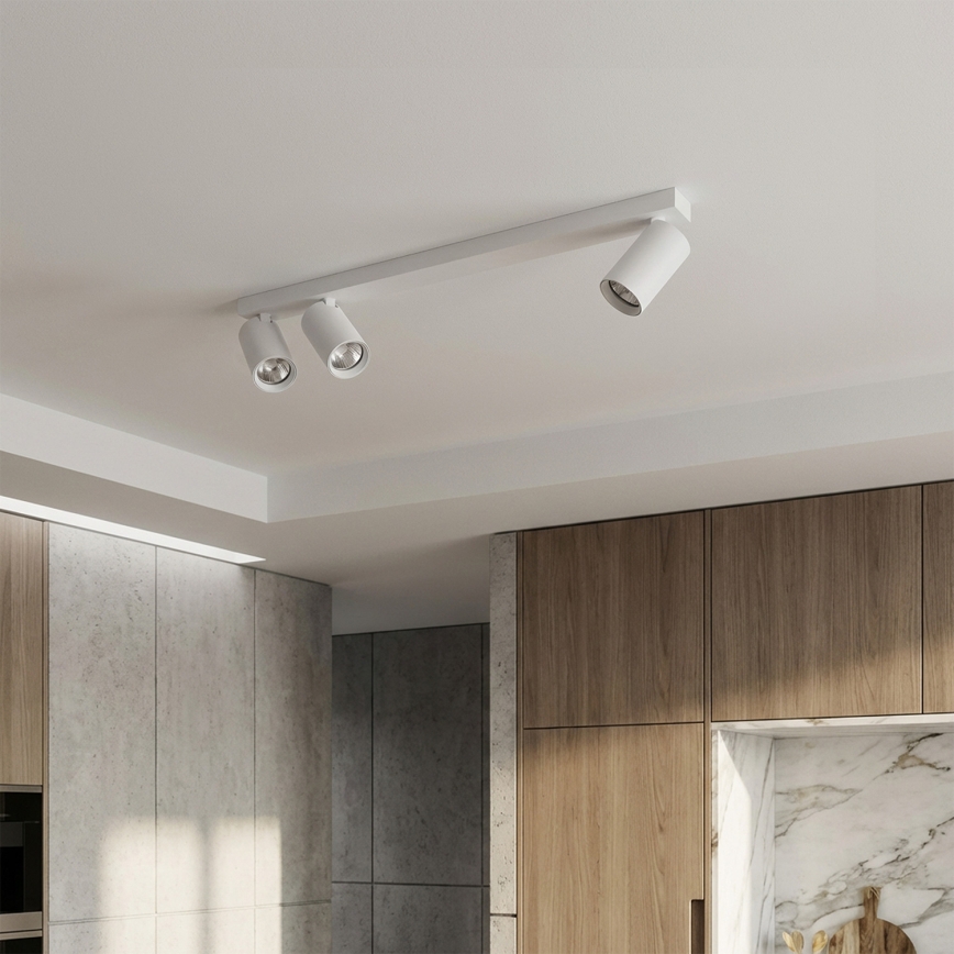 Brilagi - Spotlampe SELE LONG 3xGU10/30W/230V hvid