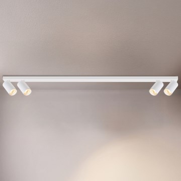 Brilagi - Spotlampe SELE LONG 4xGU10/30W/230V hvid