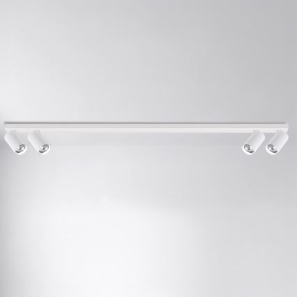Brilagi - Spotlampe SELE LONG 4xGU10/30W/230V hvid