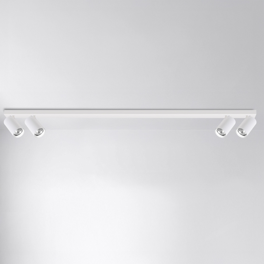 Brilagi - Spotlampe SELE LONG 4xGU10/30W/230V hvid
