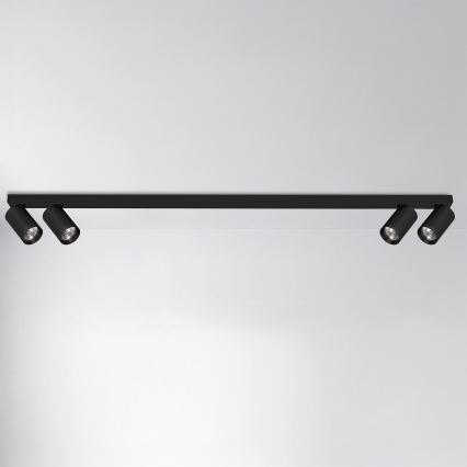 Brilagi - Spotlampe SELE LONG 4xGU10/30W/230V sort