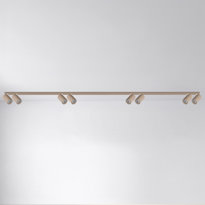 Brilagi - Spotlampe SELE LONG 8xGU10/30W/230V beige