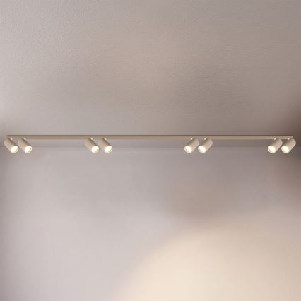 Brilagi - Spotlampe SELE LONG 8xGU10/30W/230V beige