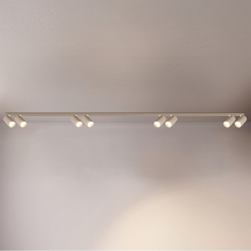 Brilagi - Spotlampe SELE LONG 8xGU10/30W/230V beige