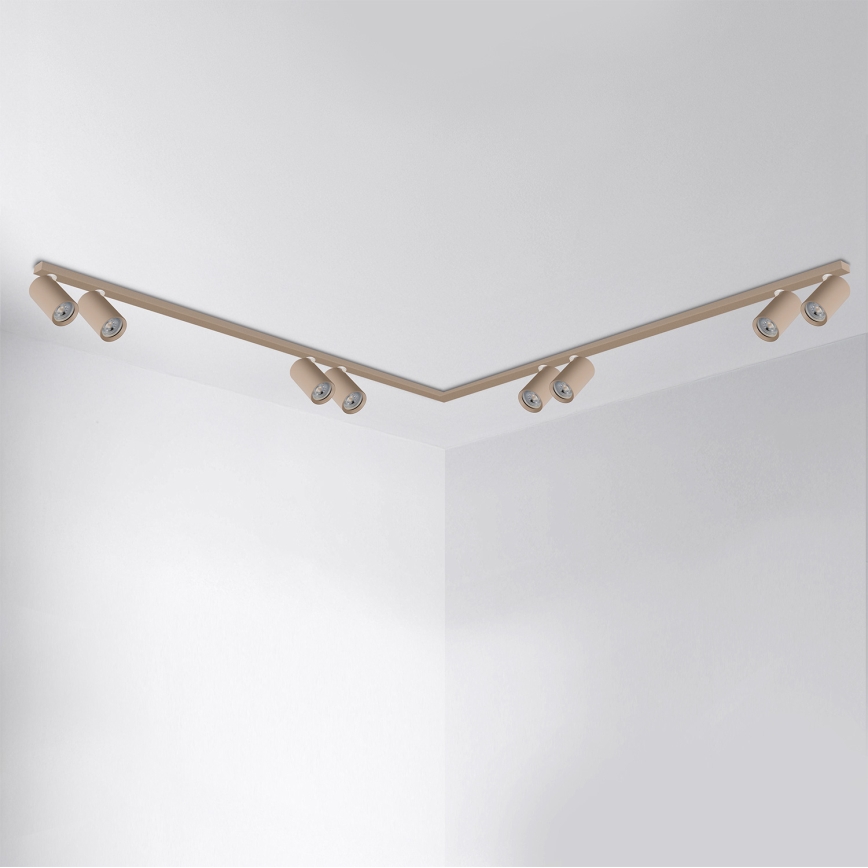 Brilagi - Spotlampe SELE LONG 8xGU10/30W/230V beige