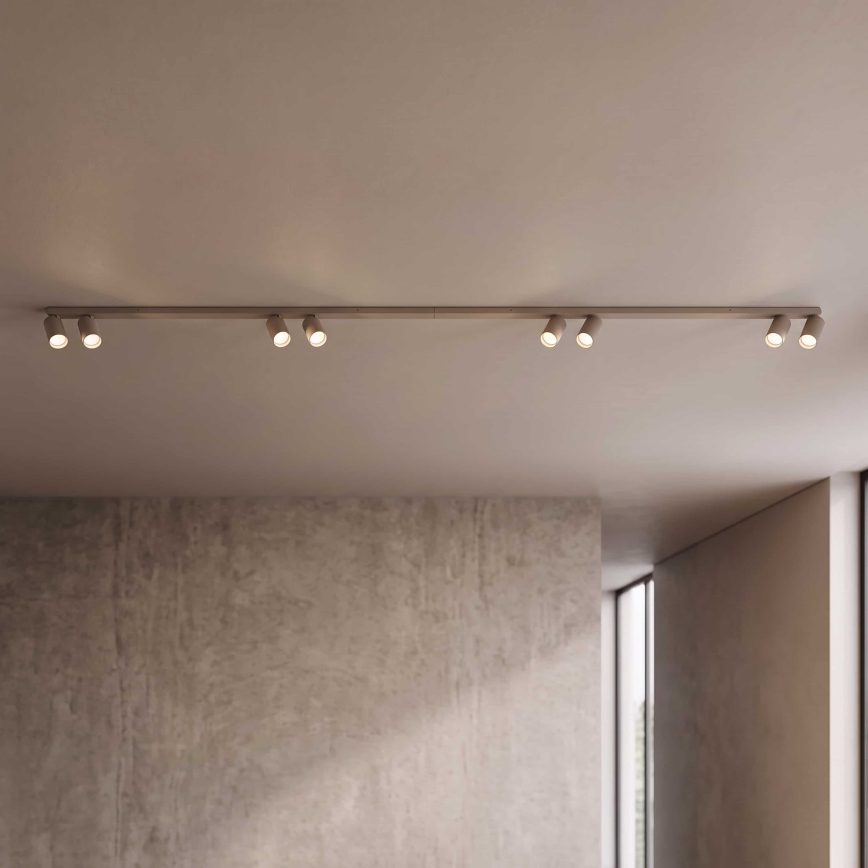 BRILAGI - Spotlampe SELE LONG 8xGU10/30W/230V beige