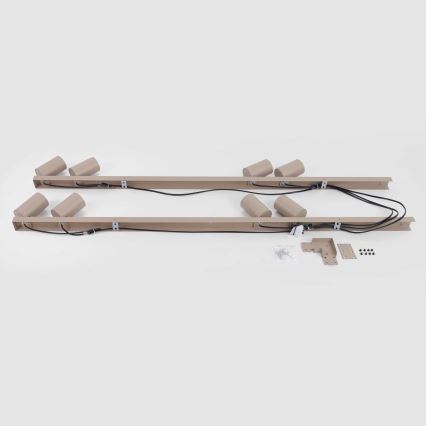 BRILAGI - Spotlampe SELE LONG 8xGU10/30W/230V beige