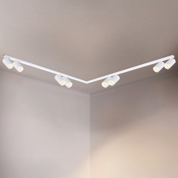 Brilagi - Spotlampe SELE LONG 8xGU10/30W/230V hvid