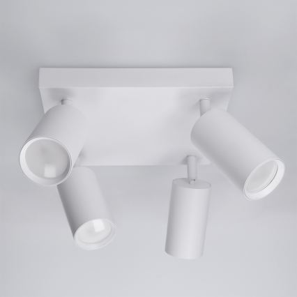 Brilagi - Spotlampe SELE SQUARE 4xGU10/30W/230V hvid