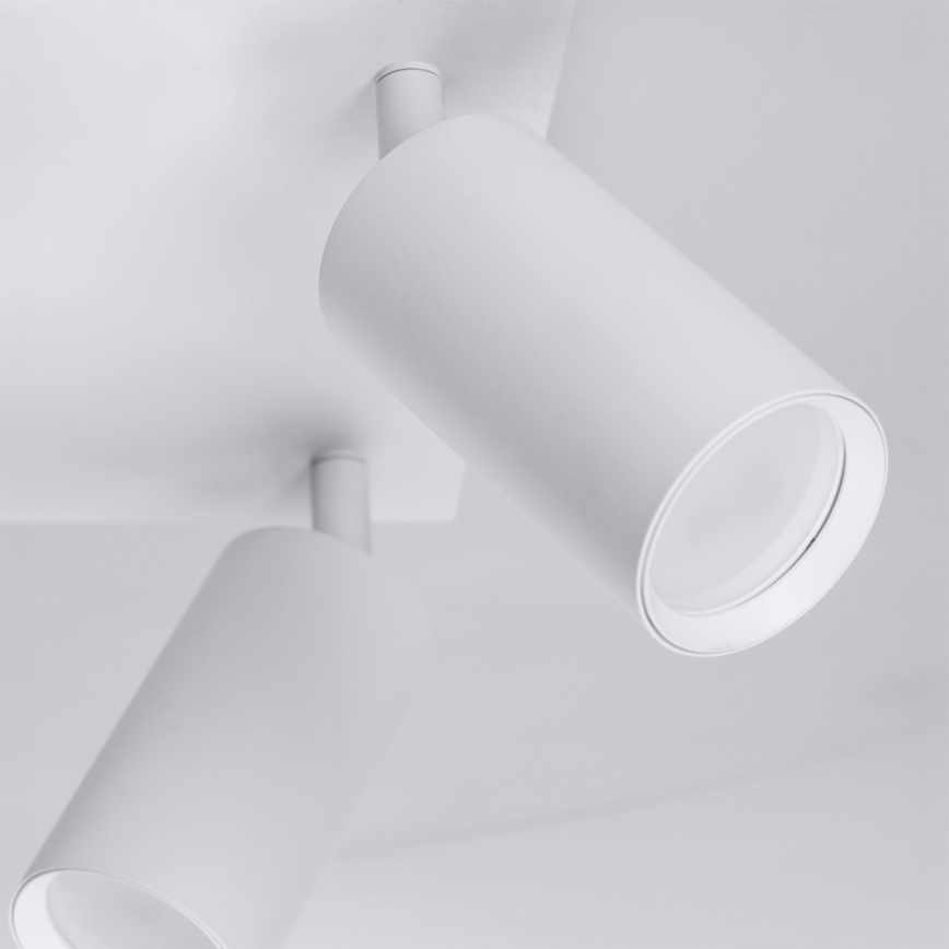 Brilagi - Spotlampe SELE SQUARE 4xGU10/30W/230V hvid