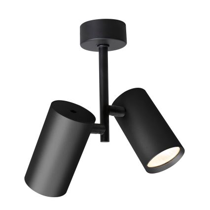 Brilagi - Spotlampe SELE VERTICAL 2xGU10/30W/230V sort