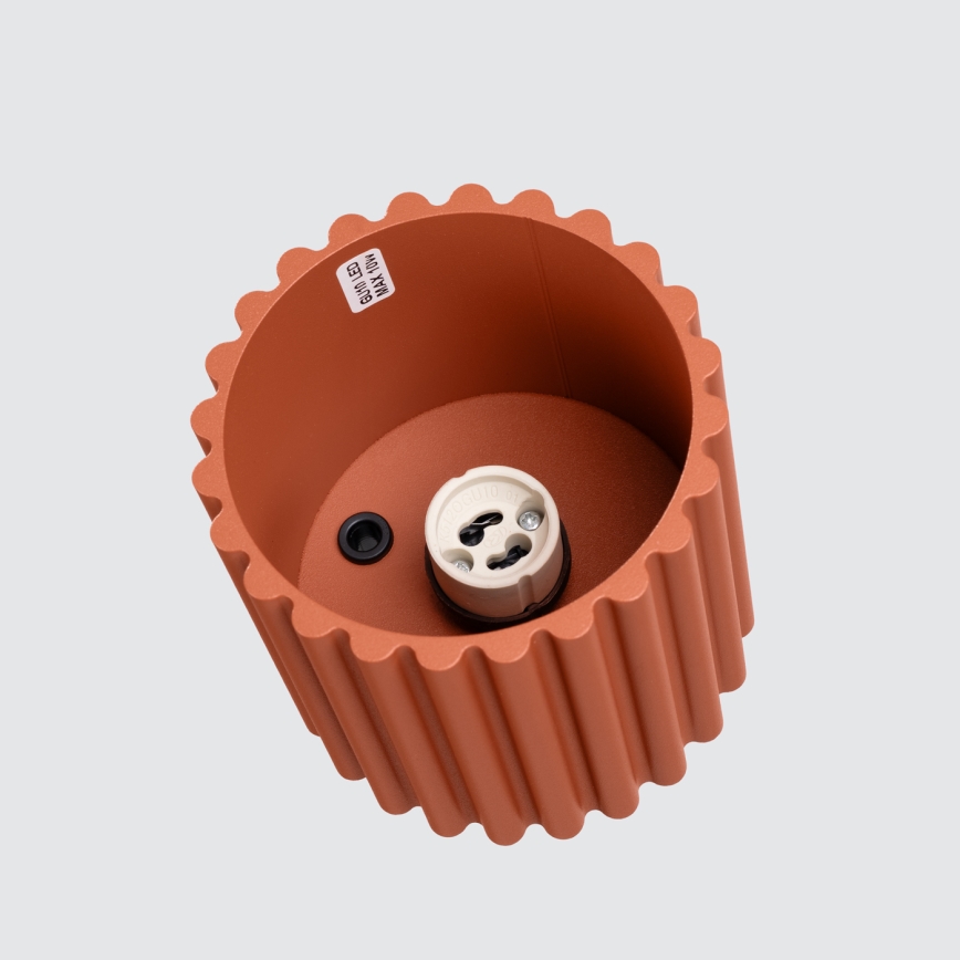 Brilagi - spotlampe SFERA 1xGU10/10W/230V Ø 10 cm rød