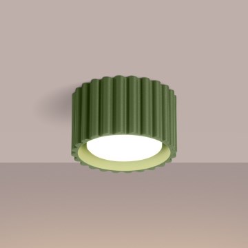 Brilagi - Spotlampe SFERA 1xGX53/30W/230V Ø 10 cm grøn